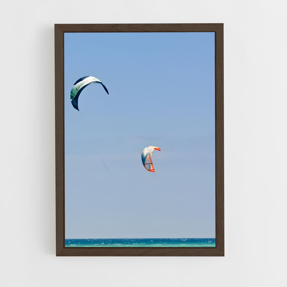 Poster Parade Océanique – affiche Kitesurf (vue 5)